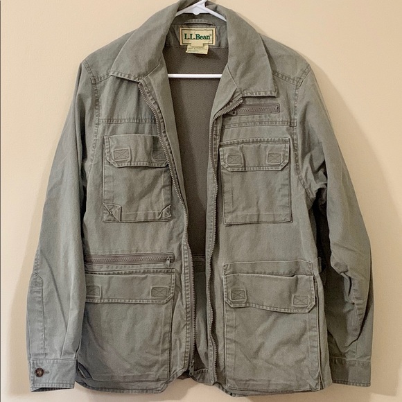 L.L. Bean Other - VTG L.L. Bean Olive Green Utility Jacket